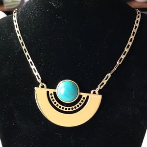 Vineyard Haven necklace with blue stone NEW with tags